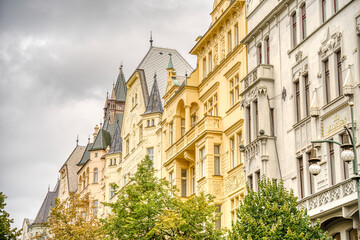 Fototapeta na wymiar Prague Historical Center, HDR Image