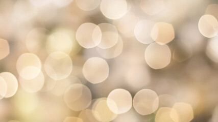 Obraz premium Artistic Holiday pastel beige bokeh background,