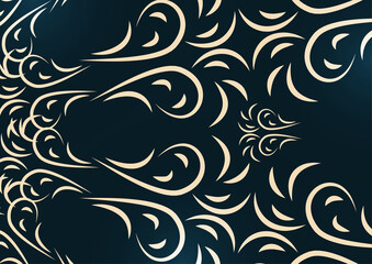 Luxury mandala background. Decorative round ornament. Oriental design. Yoga logos. Snowflake. Vector