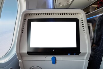 Plane infotainment screen - 474756198
