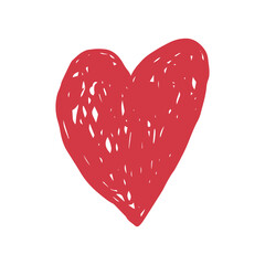 heart contour hand drawing with a brush background. Love pattern, postcard, heart abstract background. vector of hearts with Valentine's Day 14 February. Background for invitations and scrapbookin