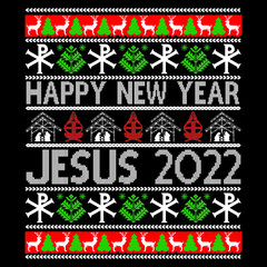 Happy new year jesus 2022