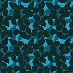 Fototapeta na wymiar vector seamless pattern flowers . Botanical illustration for wallpaper, textile, fabric, clothing, paper, postcards