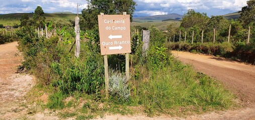 Placa de sinalização