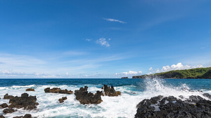 Hawaii coast line, Road to Hana