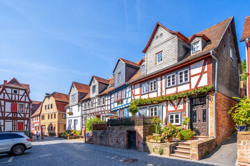 Fototapeta na wymiar Altstadt, Büdingen, Hessen, Deutschland 