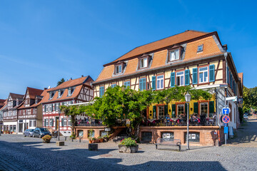 Altstadt, Büdingen, Hessen, Deutschland 