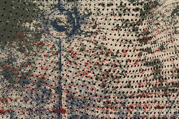 Vector abstract multicolor grunge background