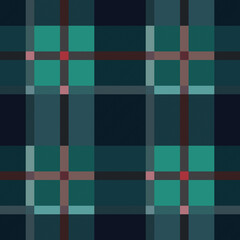 Rectangular seamless multicolor pattern