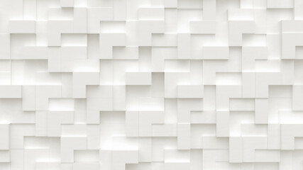 Abstract background from random   cube blocks