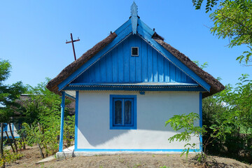 Fototapeta na wymiar Letea Village in Danube Delta, Romania, Europe 