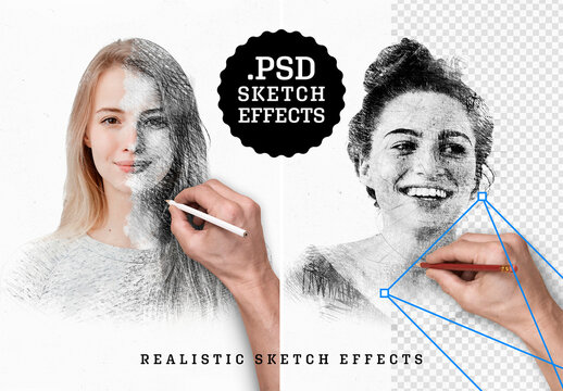 Realistic Sketch Effects