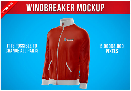 Windbreaker Mockup