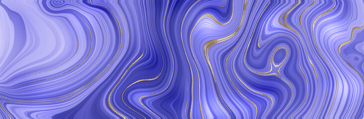 Slice of agate marble in very peri colour