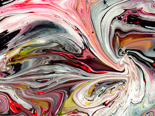 Abstract Colorful Marble Forms for Creative Designs	