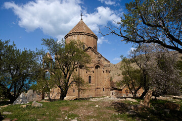 Church of the Holy Cross (Cathedral of the Holy Cross) (Akdamar Kilisesi) on Akdamar Island, Lake Van, Eastern Anatolia, Turkey