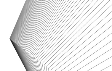 abstract lines on white background vector illustration