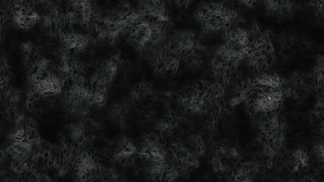 Looping trypophobic waves. Animated horror background.