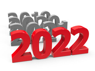 New year 2022 come