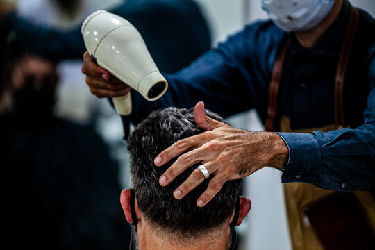 Trato em Cabelo masculino