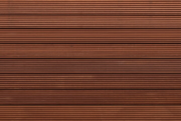 Exterior wooden decking or flooring on the terrace, Wood parquet flooring. exterior wooden decking or flooring isolated on white background