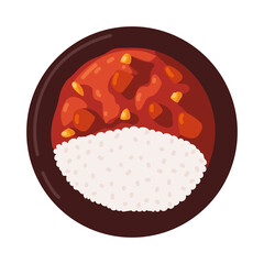 rice and chinese soup