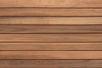 Exterior wooden decking or flooring on the terrace, Wood parquet flooring. exterior wooden decking or flooring isolated on white background