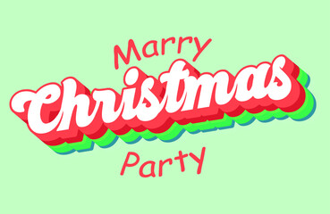 merry christmas lettering