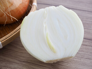 신선한 유기농 채소 양파, 음식, 요리재료