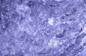 abstract blue textural background with blue violet color trend 2022 paint spots, strokes