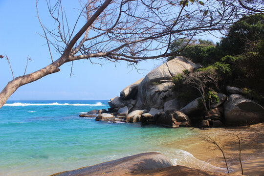 Parque Tayrona Verano Santa Marta Colombia