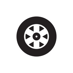 Fototapeta premium tire icon vector design templates