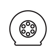 tire icon vector design templates