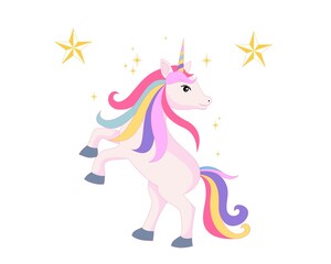 Unicorn animation, so cute and adorable