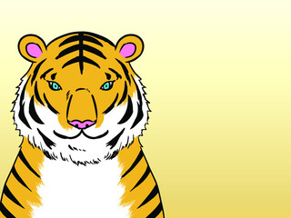 年賀状・謹賀新年・虎・寅・お正月