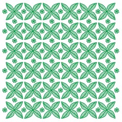 star leaves nature pattern background vector design