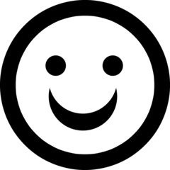 smile icon. sign design on white background..eps