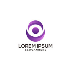 abstract colorful logo