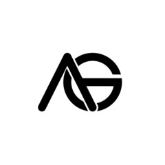 Ag ga a g letter logo