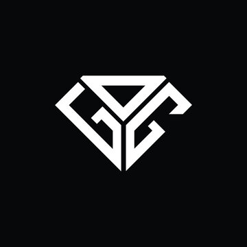 GDG letter logo creative design. GDG unique design, GOG letter logo creative design. GOG unique design
