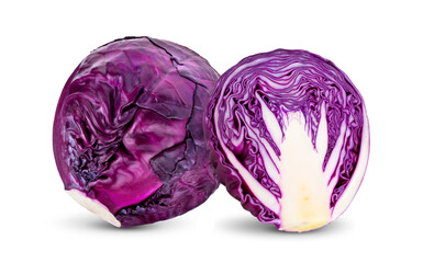 Red cabbage  isolated