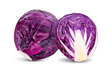 Obraz premium Red cabbage isolated