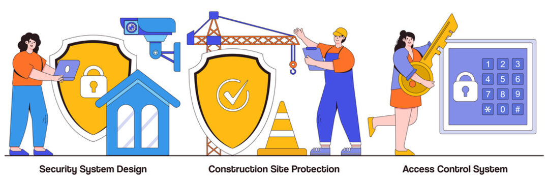 Construct security. Construct security card.