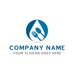 restaurant logo , food logo vector