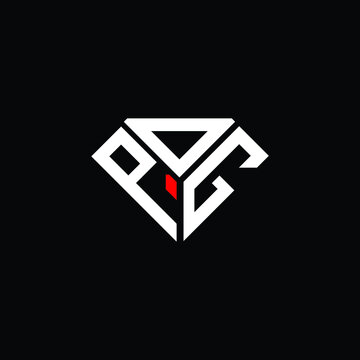 PDG letter logo creative design. PDG unique design, POG letter logo creative design. POG unique design