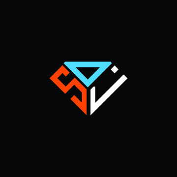 SDJ letter logo creative design. SDJ unique design, SOJ letter logo creative design. SOJ unique design