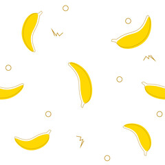 banana seamless pattern