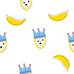 monky seamless pattern