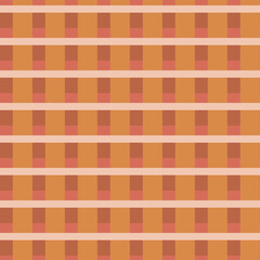 Checkered seamless pattern. Modern vintage vector background