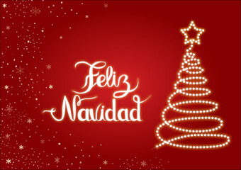 FONDO NAVIDE&Ntilde;O CON LETTERING